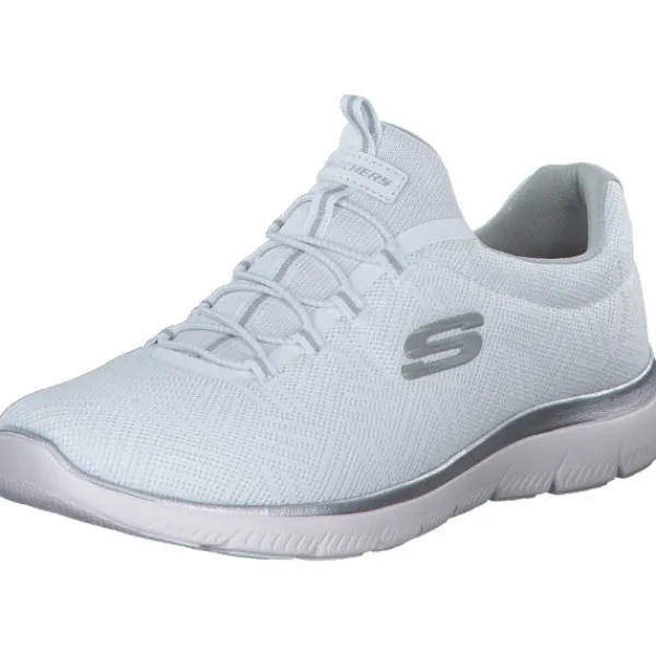 Damen Skechers Klassische- & Business Schuhe<150119, Schnürschuhe, Damen, Weiß
