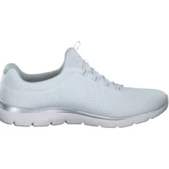 Damen Skechers Klassische- & Business Schuhe<150119, Schnürschuhe, Damen, Weiß