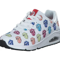 Damen Skechers Klassische- & Business Schuhe<177964, Schnürschuhe, Damen, Weiß