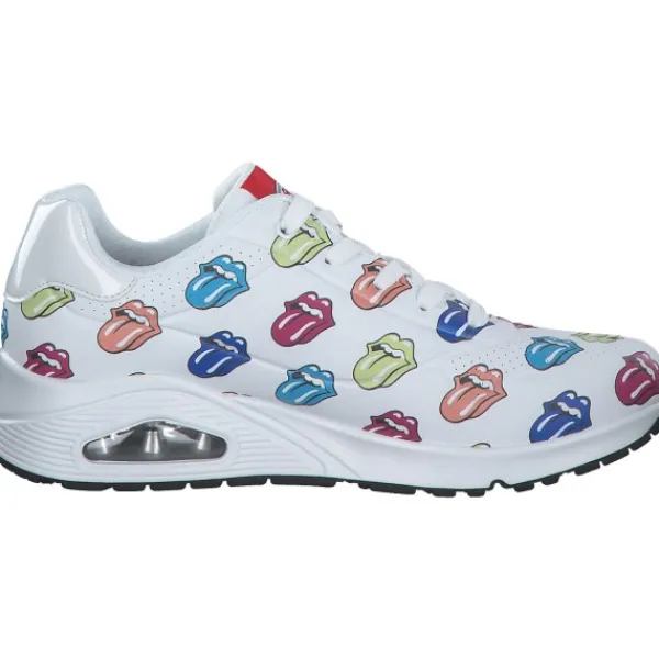 Damen Skechers Klassische- & Business Schuhe<177964, Schnürschuhe, Damen, Weiß