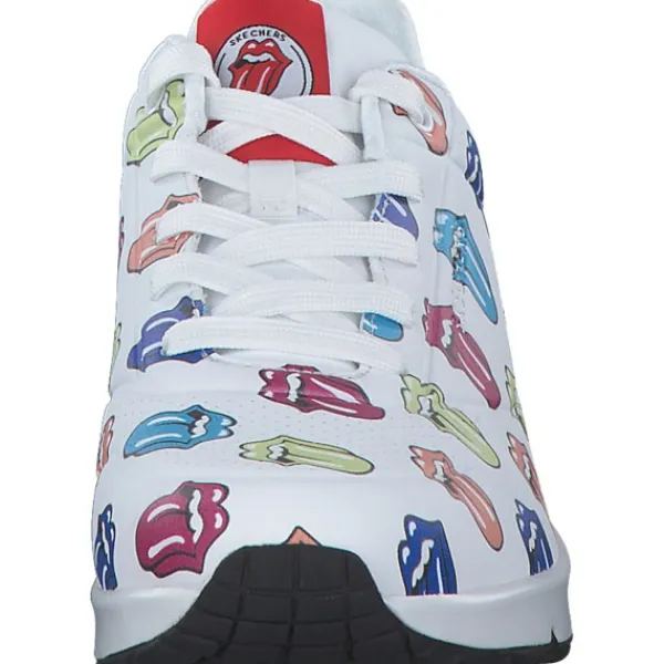 Damen Skechers Klassische- & Business Schuhe<177964, Schnürschuhe, Damen, Weiß