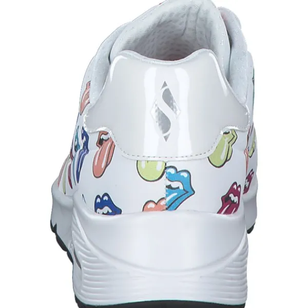 Damen Skechers Klassische- & Business Schuhe<177964, Schnürschuhe, Damen, Weiß