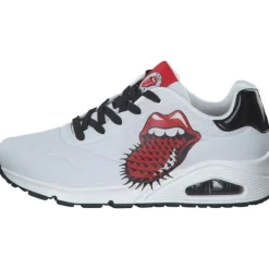 Damen Skechers Klassische- & Business Schuhe<177965, Schnürschuhe, Damen, WHITE