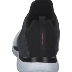 Damen Skechers Sneakers<149536, Slip-On-Sneaker, Damen, black white