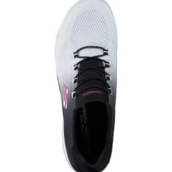 Damen Skechers Sneakers<149536, Slip-On-Sneaker, Damen, black white