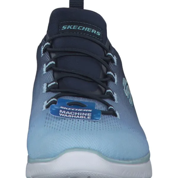 Damen Skechers Sneakers<149536, Slip-On-Sneaker, Damen, navy lt blue