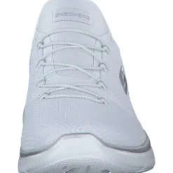 Damen Skechers Sneakers<150123, Slip-On-Sneaker, Damen, WHITE