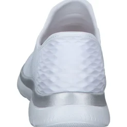 Damen Skechers Sneakers<150123, Slip-On-Sneaker, Damen, WHITE