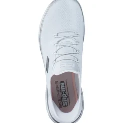 Damen Skechers Sneakers<150123, Slip-On-Sneaker, Damen, WHITE
