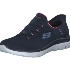 Damen Skechers Sneakers<150123, Slip-On-Sneaker, Damen, navy