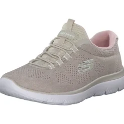 Damen Skechers Sneakers<150113, Slip-On-Sneaker, Damen, Grau