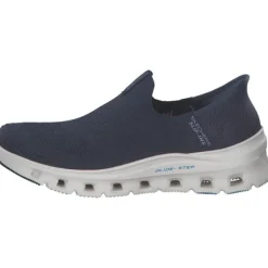 Damen Skechers Sneakers<150422, Slip-On-Sneaker, Damen, NAVY KNIT / BLUE TRIM