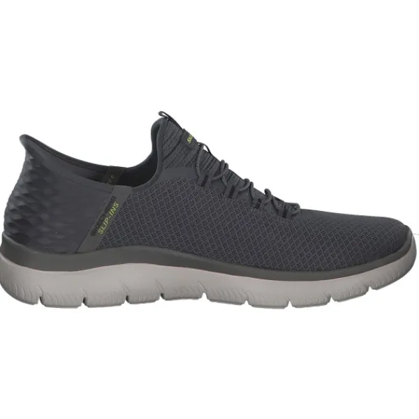 Herren Skechers Sneakers<232457, Slip-On-Sneaker, Herren, Grau