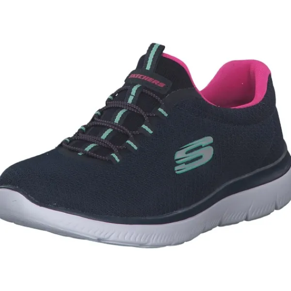 Damen Skechers Sneakers<12980, Sneakers Low, Damen, blau/pink