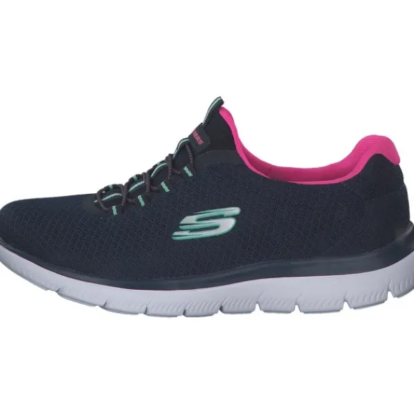 Damen Skechers Sneakers<12980, Sneakers Low, Damen, blau/pink