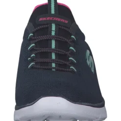 Damen Skechers Sneakers<12980, Sneakers Low, Damen, blau/pink