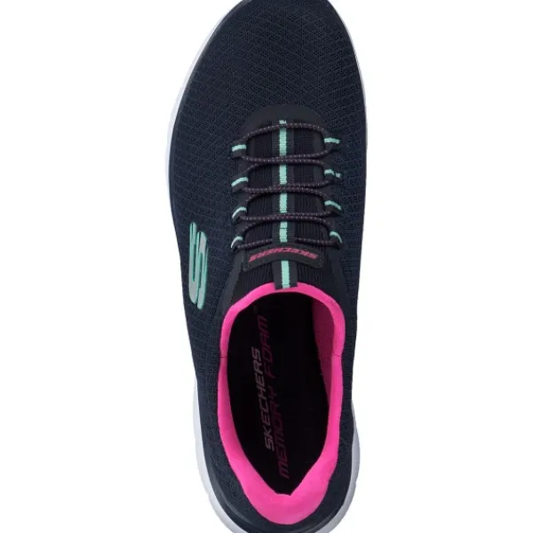 Damen Skechers Sneakers<12980, Sneakers Low, Damen, blau/pink