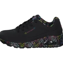 Damen Skechers Sneakers<155506, Sneakers Low, Damen, BBK schwarz