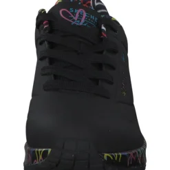 Damen Skechers Sneakers<155506, Sneakers Low, Damen, BBK schwarz