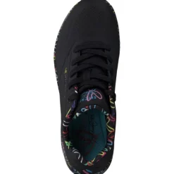 Damen Skechers Sneakers<155506, Sneakers Low, Damen, BBK schwarz