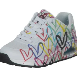 Damen Skechers Sneakers<155507, Sneakers Low, Damen, WMLT Weiß