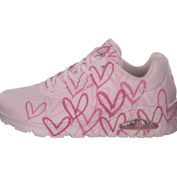 Damen Skechers Sneakers<155507, Sneakers Low, Damen, lt pink