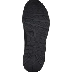 Damen Skechers Sneakers<155523, Sneakers Low, Damen, Schwarz Weiß Gold