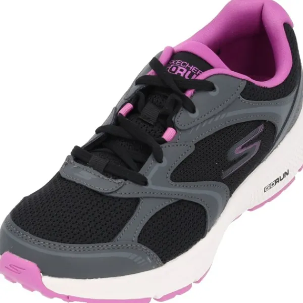 Damen Skechers Sneakers<128280, Sneakers Low, Damen, black/purple