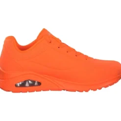 Damen Skechers Sneakers<73667, Sneakers Low, Damen, neon orange