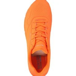 Damen Skechers Sneakers<73667, Sneakers Low, Damen, neon orange