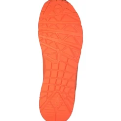 Damen Skechers Sneakers<73667, Sneakers Low, Damen, neon orange
