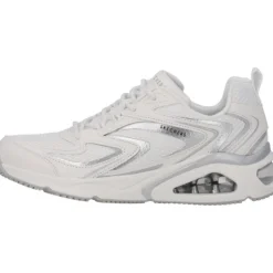 Damen Skechers Sneakers<177425, Sneakers Low, Damen, white silver