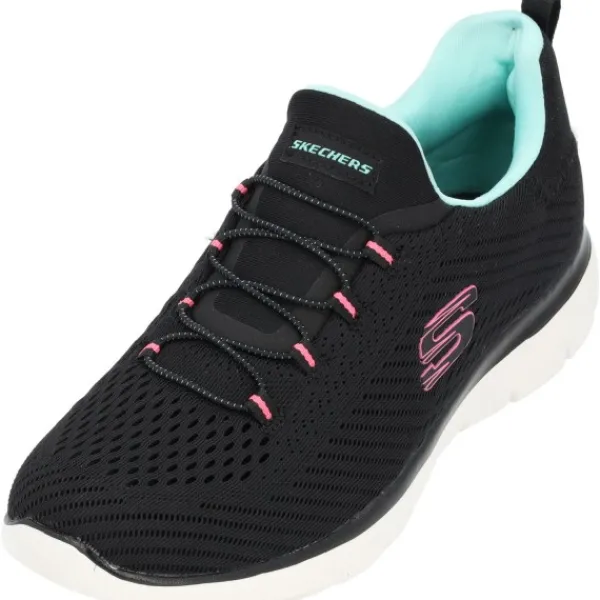 Damen Skechers Sneakers<149036, Sneakers Low, Damen, Schwarz (Black)