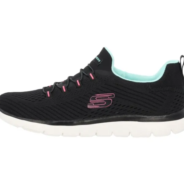 Damen Skechers Sneakers<149036, Sneakers Low, Damen, Schwarz (Black)