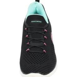 Damen Skechers Sneakers<149036, Sneakers Low, Damen, Schwarz (Black)