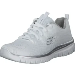 Damen Skechers Sneakers<12615, Sneakers Low, Damen, Weiß