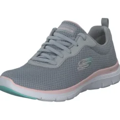 Damen Skechers Sneakers<149303, Sneakers Low, Damen, GYLP grey/lt pink