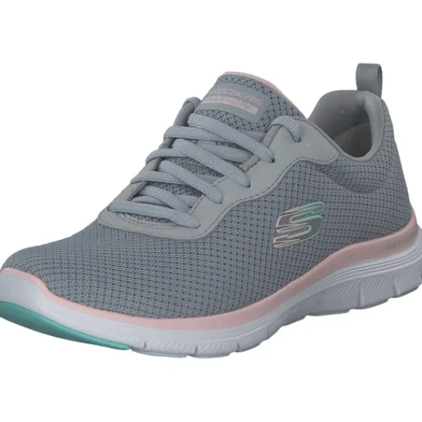 Damen Skechers Sneakers<149303, Sneakers Low, Damen, GYLP grey/lt pink