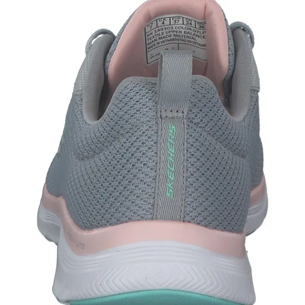 Damen Skechers Sneakers<149303, Sneakers Low, Damen, GYLP grey/lt pink