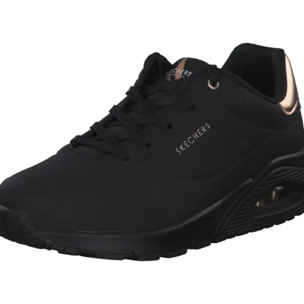 Damen Skechers Sneakers<177094, Sneakers Low, Damen, Schwarz
