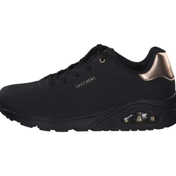 Damen Skechers Sneakers<177094, Sneakers Low, Damen, Schwarz