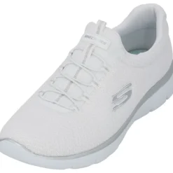 Damen Skechers Sneakers<12119, Sneakers Low, Damen, Weiß (White)