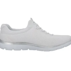 Damen Skechers Sneakers<12119, Sneakers Low, Damen, Weiß (White)