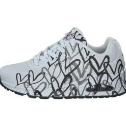 Damen Skechers Sneakers<155507, Sneakers Low, Damen, Weiß