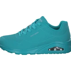 Damen Skechers Sneakers<73690, Sneakers Low, Damen, turquoise