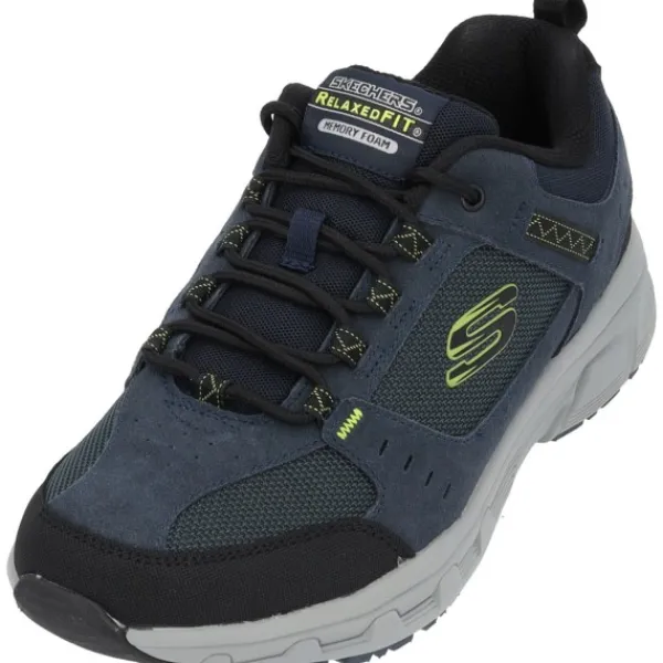 Herren Skechers Sneakers<51893, Sneakers Low, Herren, Blau (Navy Lime)