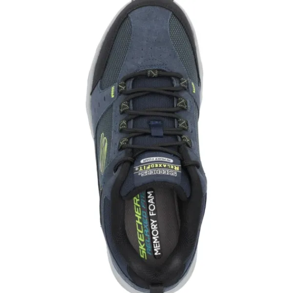 Herren Skechers Sneakers<51893, Sneakers Low, Herren, Blau (Navy Lime)