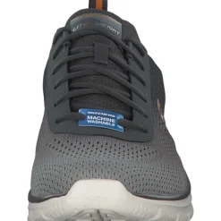 Herren Skechers Sneakers<232399, Sneakers Low, Herren, Grau/Orange