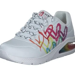 Kinder Skechers Sneakers<155521, Sneakers Low, Kinder, Weiß