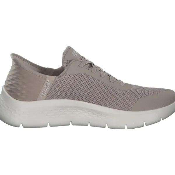 Damen Skechers Sneakers<124836 TPE Slip Ins Go walk flex, Slip-On-Sneaker, Damen, Beige (Taupe)